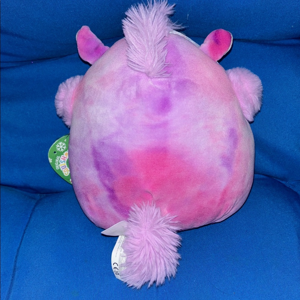 Original SquishMallows Lola Rare Christmas Themed Size 7 “ Inch 07/19/2022 NWTS - Picture 2 of 12